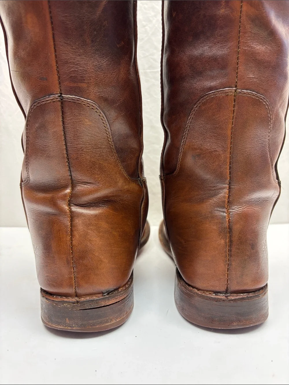 Frye Classic Tall Leather Riding Boots, SZ 8 B